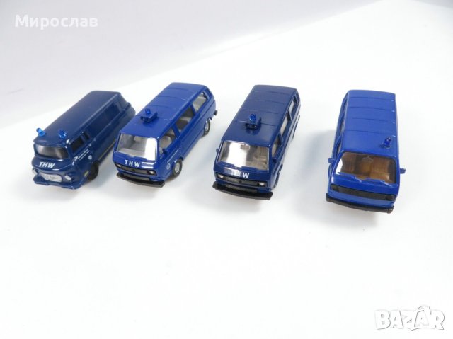 HERPA WIKING HO 1/87 VW БУС МОДЕЛ ИГРАЧКА БАРКАС ЛОТ, снимка 2 - Колекции - 41211095