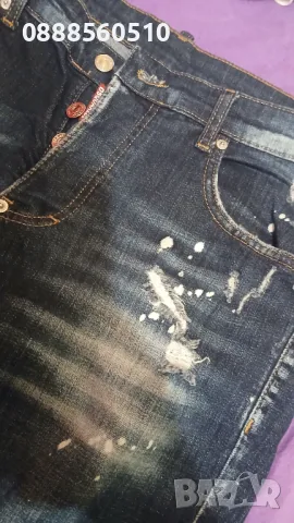 Мъжки къси и дълги дънки Дискуаред Dsquarеd, снимка 14 - Панталони - 49680931