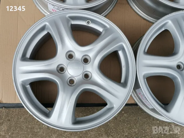 16’’5x100 originalni za subaru 16”5х100 оригинални за субару-№642, снимка 7 - Гуми и джанти - 49478171