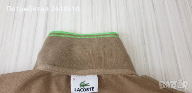 Lacoste Pique Cotton Regular Fit Mens Size 5 - L - ОРИГИНАЛНА Тениска!, снимка 14 - Тениски - 50861803