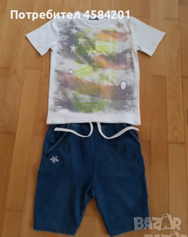 Детски дрешки: блузки GANT,Benetton и долнища Next,H&M за 10 г.момче, снимка 3 - Детски Блузи и туники - 51594071