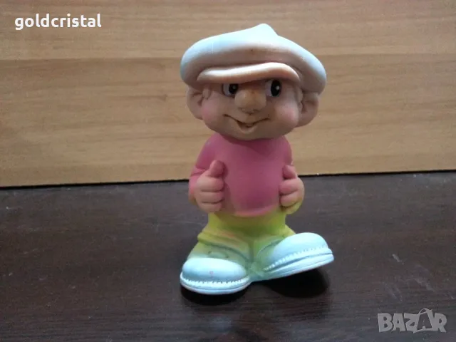 Стара гумена играчка Чочко