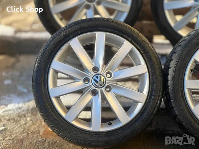 5х112 17 Джанти VW Golf Caddy Touran 5x112 Голф Кади Тоуран Оригинални, снимка 4 - Гуми и джанти - 53045101