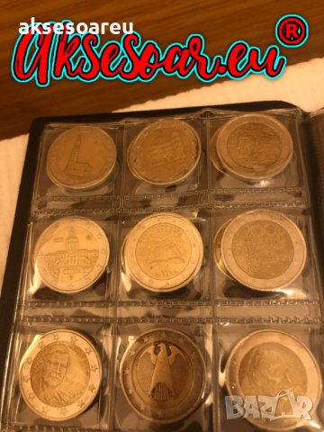 Кожен албум за монети с 10 прозрачни страници с 120 джоба джобове Книга  каталог за колекция на моне, снимка 17 - Нумизматика и бонистика - 41457433