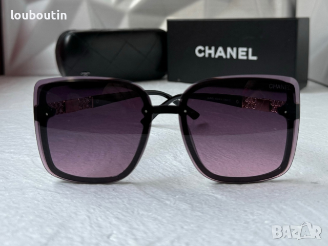 CH 2024 дамски слънчеви очила с лого квадратни , снимка 2 - Слънчеви и диоптрични очила - 44657871