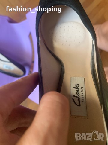Елегантни обувки Clarks, размер 40, снимка 12 - Дамски обувки на ток - 41646989