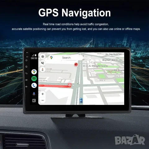 10.1" Монитор Android DVR 6 Камери за камион, тир, комбайн, бус, CarPlay, Android Auto, мултимедия, снимка 11 - Аксесоари и консумативи - 56057136