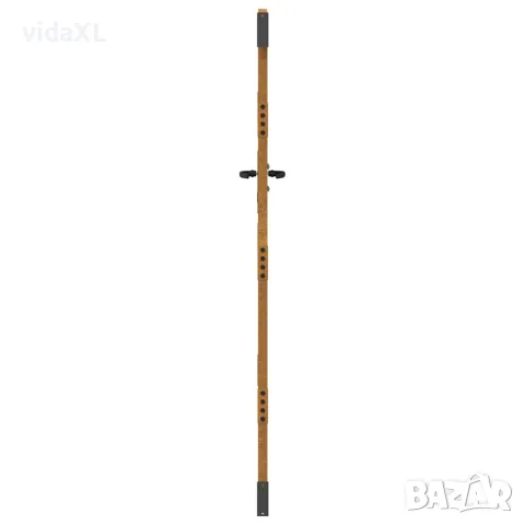 vidaXL Градинска порта 85x200 см, кортенова стомана, квадратен дизайн, снимка 6 - Огради и мрежи - 56146164