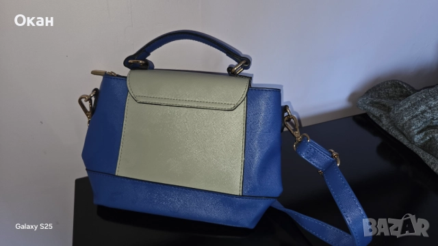 Дамска кожена чанта, снимка 3 - Чанти - 51591069