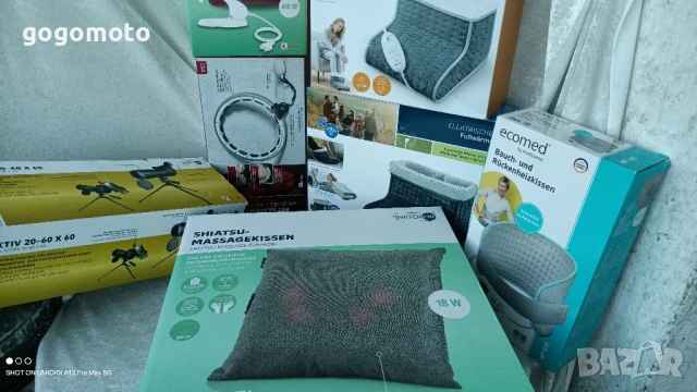 електрическа възглавница с шиацу масаж, шиацу масажор , снимка 7 - Масажори - 50898204