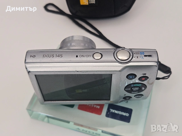 Дигитален фотоапарат Canon Ixus 145 digital photo camera , снимка 12 - Фотоапарати - 53617598