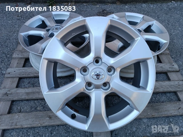 3бр лети джанти 17ки 5х114.3 Toyota