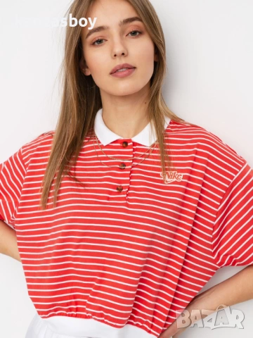 Nike Sportswear Polo t-shirt - дамска тениска р-р L