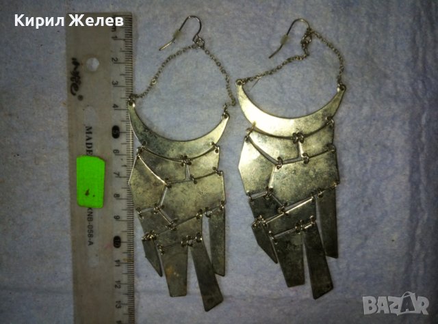 ШАРМАНТНИ СРЕБРИСТИ ДИЗАЙНЕРСКИ АРТ ОБЕЦИ от БЛАГОРОДНА НЕРЪЖДАЕМА СТОМАНА 22842