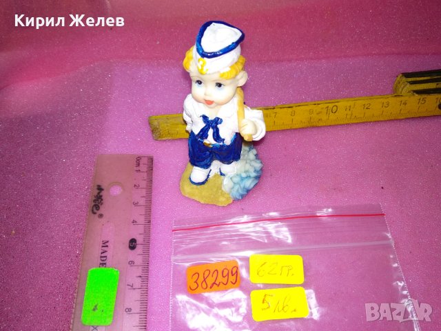 ПОЛИРЕЗИНОВА ДЕКОРАТИВНА ФИГУРКА на МОРЯЧЕ 38299, снимка 2 - Декорация за дома - 44155647