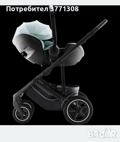 Бебешко столче Britax safe 5Z с Ergo Recline + Адаптери за количка, снимка 5 - Столчета за кола и колело - 53064385