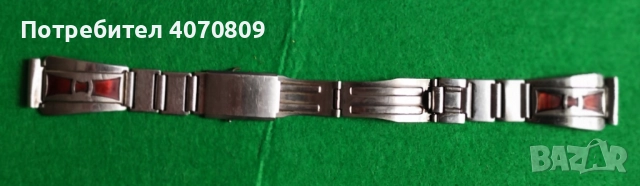 Стара верижка за мъжки часовник, снимка 2 - Каишки за часовници - 52331466