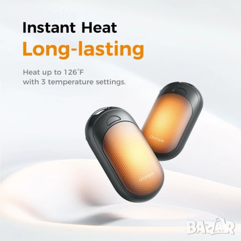 Презареждащи се електрически нагреватели за ръце Ocoopa UT3 Lite. , снимка 6 - Други - 53054651