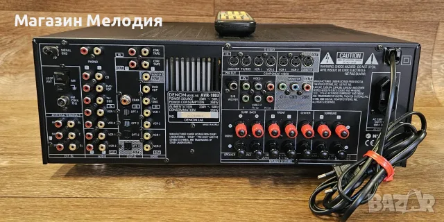 Ресивър Denon AVR-1803 – 6.1 канален,  с дистанционно, снимка 13 - Ресийвъри, усилватели, смесителни пултове - 56115944