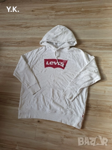Оригинален мъжки суичър Levis, снимка 2 - Суичъри - 35461458