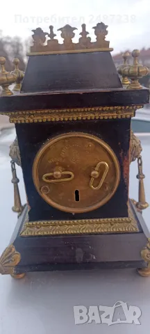 Каретен часовник,,Густав Бекер, снимка 1