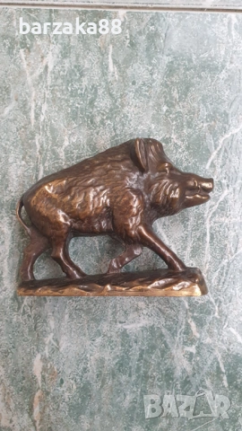 Бронзова фигура Глиган, снимка 3 - Колекции - 53585915