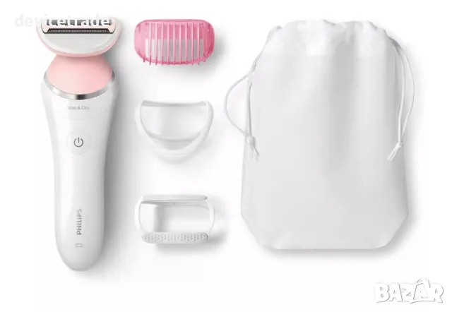 Самобръсначка Philips SatinShave Advanced BRL140/00, Wet&Dry, снимка 1 - Електрически самобръсначки - 47450001