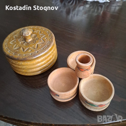 Дървени прибори за маса