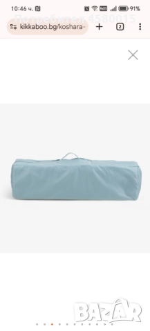 Сгъваема детска кошара със сгъваем матрак за нея, снимка 2 - Кошарки - 52864016