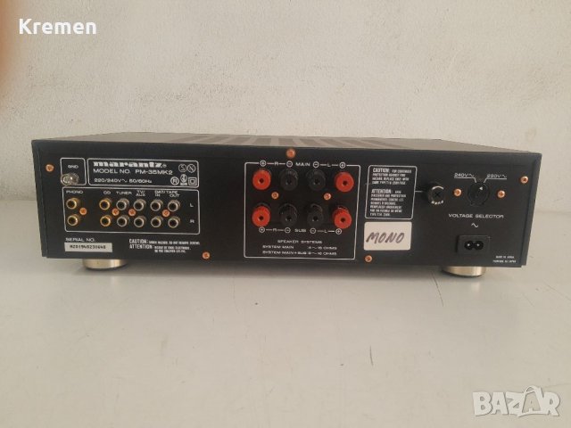 MARANTZ PM-35MK2, снимка 6 - Ресийвъри, усилватели, смесителни пултове - 40050229