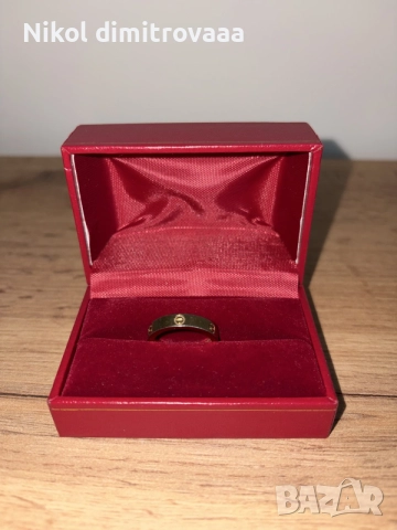 Дамски пръстен Cartier, снимка 3 - Пръстени - 56010915