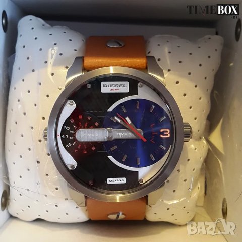 Diesel DZ7308 Mini Daddy Dual Time. Нов мъжки часовник