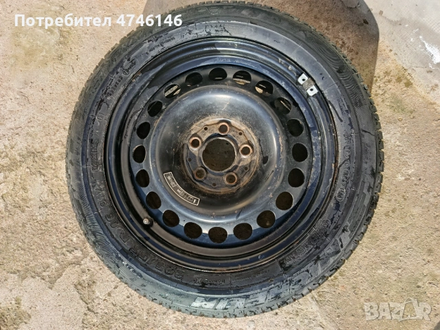 Железна джанта за Мерцедес W203 , снимка 2 - Гуми и джанти - 53657356