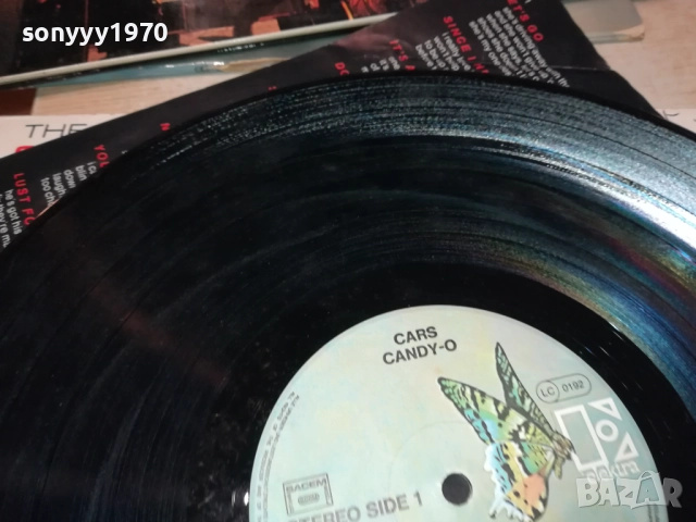 THE CARS-ВНОС АНГЛИЯ 1410251925, снимка 14 - Грамофонни плочи - 52055328