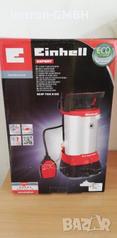 ПОТОПЯЕМА ПОМПА ЗА МРЪСНА ВОДА EINHELL GE-DP 7935 N ECO / 790 W, 20000 Л/Ч, 9 М, снимка 4 - Водни помпи - 35867814