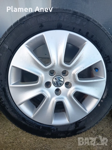 Джанти с гуми 205/65/16 5×100, снимка 2 - Гуми и джанти - 53015768
