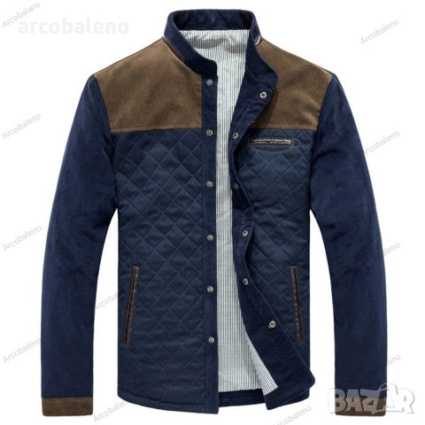 Синьо ежедневно младежко яке, 2цвята , снимка 3 - Якета - 40126643