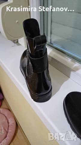 гумени дамски ботуши с грайфер, снимка 3 - Маратонки - 53711508