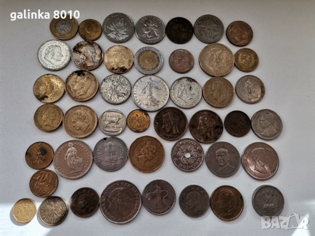 Стари чуждестранни монети, снимка 2 - Нумизматика и бонистика - 53041685