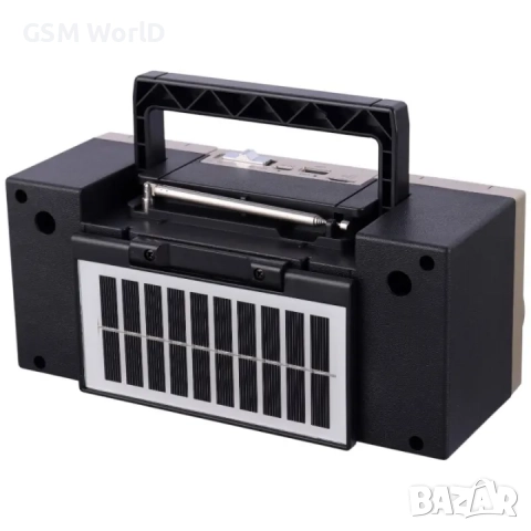 KTF-2210 Bluetooth, USB, TF карта и FM/AM/SW 3-бандово радио, поддържащ соларно зареждане MP3 , снимка 3 - Друга електроника - 52021835