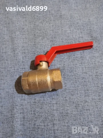 Кран спирателен сферичен 3/4 цол , снимка 2 - Други машини и части - 51339274