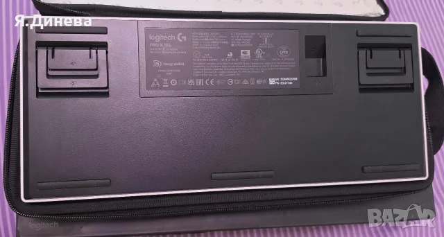 Безжична клавиатура Logitech Pro X KTL, снимка 8 - Клавиатури и мишки - 55800758