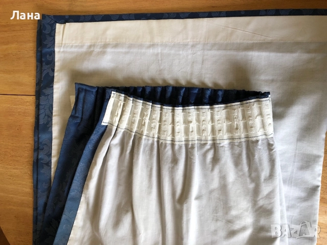 английски Пердета 2 части, английски, Вълнено плетено одеяло за легло, диван, фотьойл, снимка 18 - Пердета и завеси - 40094997