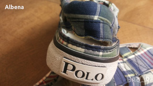 POLO RALPH LAUREN Размер EUR 26,5 / UK 10K детски сандали 150-13-S, снимка 5 - Детски сандали и чехли - 42371017