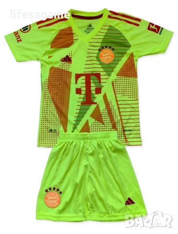 Детско - юношески вратарски футболен екип Байерн Мюнхен Нойер Bayern Munich Neuer, снимка 2 - Детски комплекти - 50455233