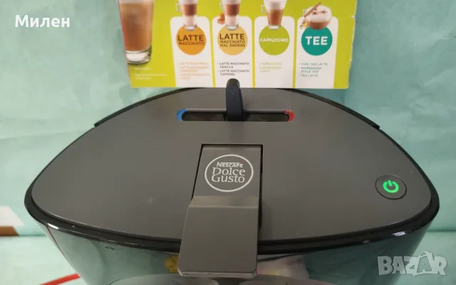 Кафемашина с гаранция 1 година NESCAFÉ® система Dolce Gusto Krups OBLO.Black, снимка 11 - Кафемашини - 55790954