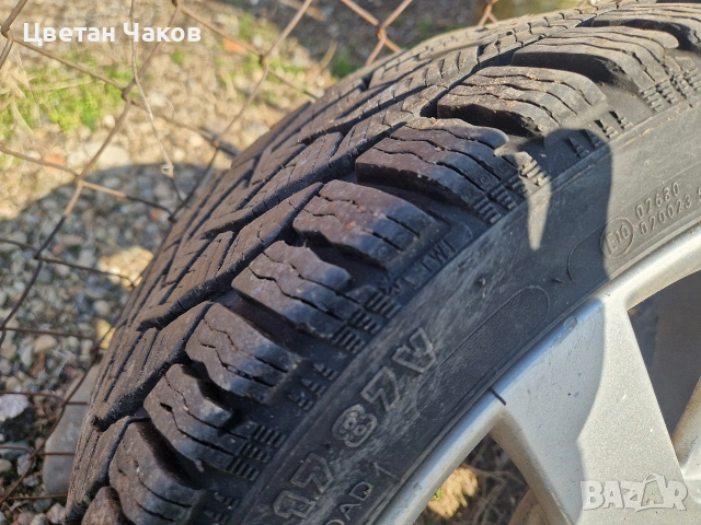 Pеugeot 207 джанти с гуми, снимка 5 - Автомобили и джипове - 53763059