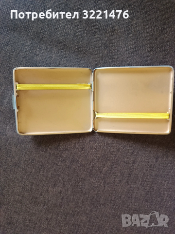 Стари метални табакери, снимка 3 - Антикварни и старинни предмети - 53186848