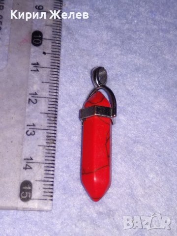 МОДЕН АРТ МЕДАЛЬОН ПЕНДАНТ ВИСУЛКА от ШЛИФОВАН ПОЛУСКЪПОЦЕНЕН КАМЪК 38637, снимка 8 - Колиета, медальони, синджири - 41622863