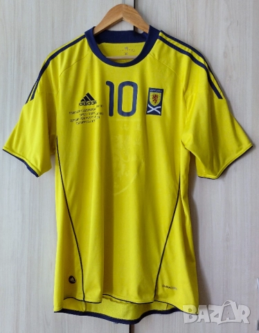 Scotland / Adidas - мъжка футболна тениска на Шотландия 2010